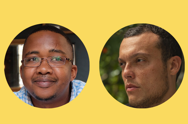 S8E1 Charif Shanahan and Bongani Kona in Conversation: Racism, Positionality & A Life in Poetry