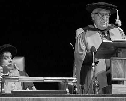 Raymond Louw receives honorary Doctorate from Wits University