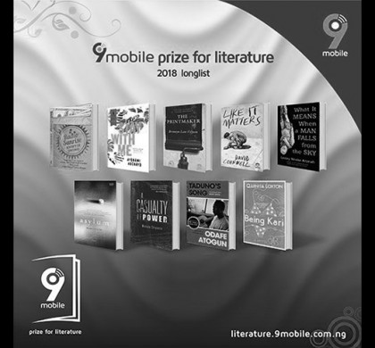 2017 9mobile Prize for Literature Longlist Announced